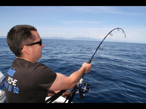 Pêche du thon au broumé en dérive